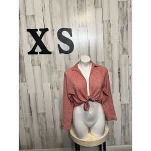 Forever 21 floral blouse